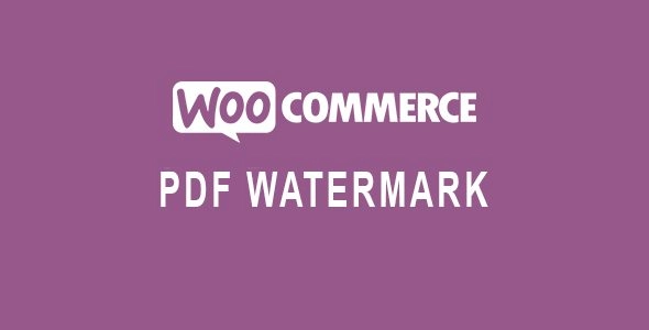 Woocommerce Pdf Watermark 1.6.0