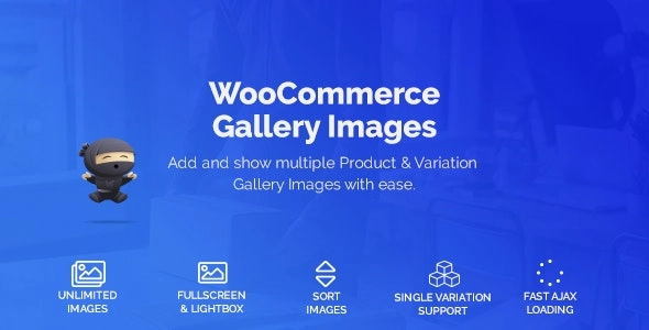 Woocommerce Product & Variation Gallery Images 1.0.8