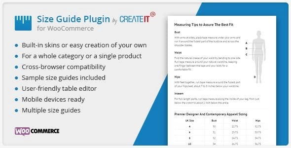 Woocommerce Product Size Guide 4.0