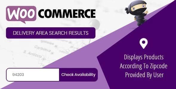 Woocommerce Products By Delivery Area 1.0.1