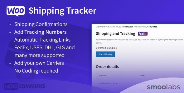 Woocommerce Shipping Tracker Let Your Customers Track Their Shipments!