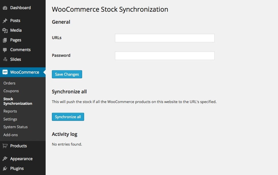 Woocommerce Stock Synchronization 2.4.0