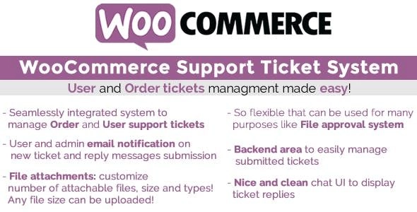 Woocommerce Support Ticket System 16.8