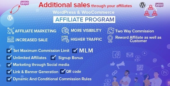 Wordpress & Woocommerce Affiliate Program 7.1.0