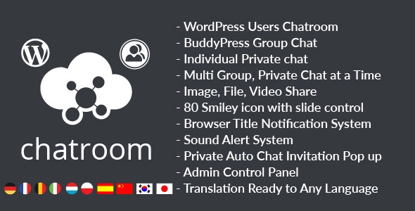 Wordpress Chat Room, Group Chat Plugin 2.0