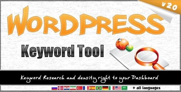 Wordpress Keyword Tool Plugin 2.3.3