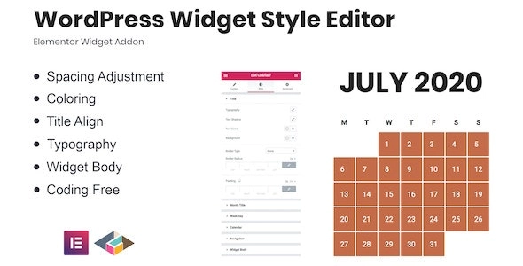Wordpress Widget Style Editor Elementor Addon 1.0.0