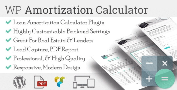 Wp Amortization Calculator 1.5.5