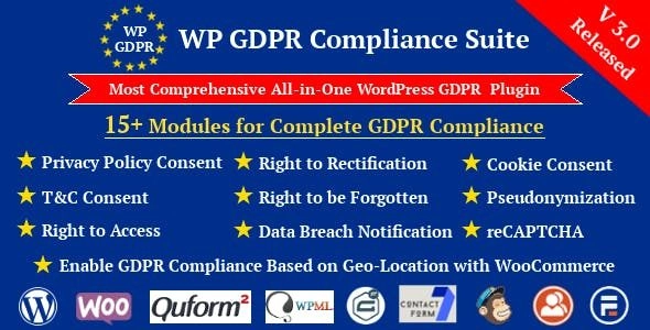 Wp Gdpr Compliance Suite Wordpress Plugin 3.6