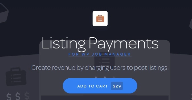 Wp Job Manager Listing Payments 2.2.4