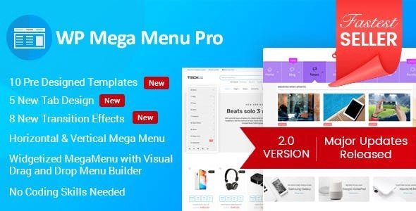 Wp Mega Menu Pro 2.1.7