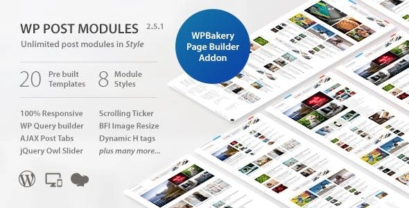 Wp Post Modules For Newspaper And Magazine Layouts (elementor Addon) 2.2.1