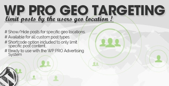 Wp Pro Geo Targeting 1.1.3