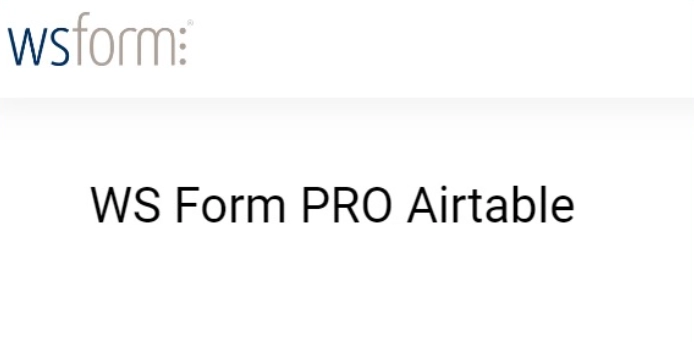 Ws Form Pro Airtable 1.0.6