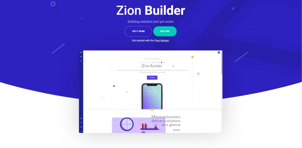 Zion Builder Pro – The Fastest WordPress Page Builder 3.6.8