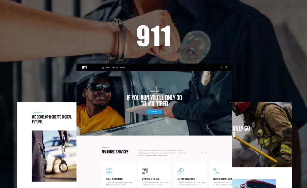 911 Wordpress Theme 1.0