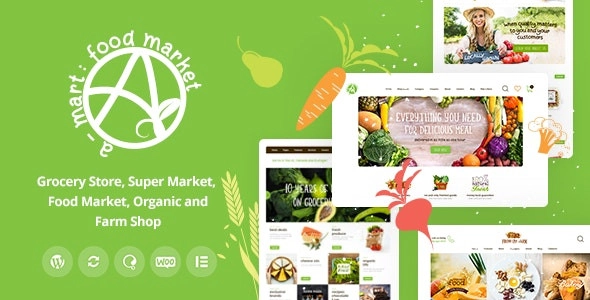 A Mart Organic Products Shop Wordpress Theme 1.0.2