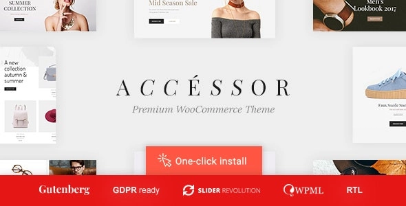 Accessories Shop Online Store, Woocommerce & Shopping Wordpress Theme 1.1.1