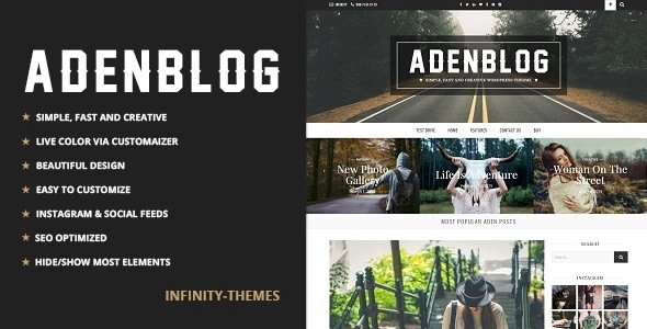 Aden A Wordpress Blog Theme 3.1.7