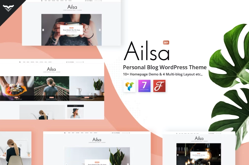 Ailsa Personal Blog Wordpress Theme 1.6.1