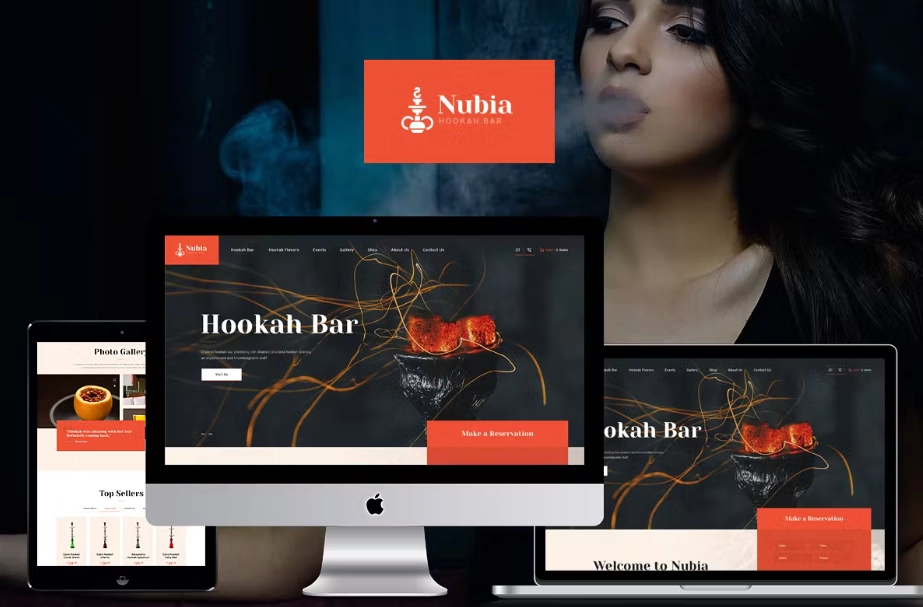 Anubia Alluring Hookah Bar Wordpress Theme 1.0.6