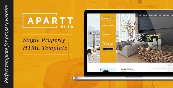 Apartt Villa Single Property Real Estate Wordpress Theme 2.6