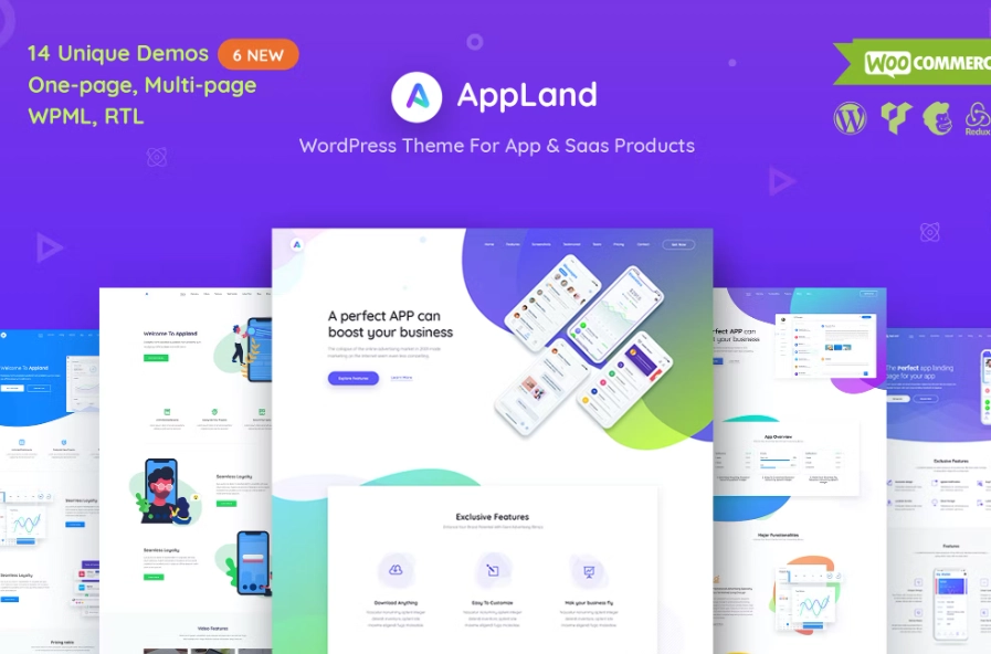 Appland Wordpress Theme For App & Saas Products 2.9.4