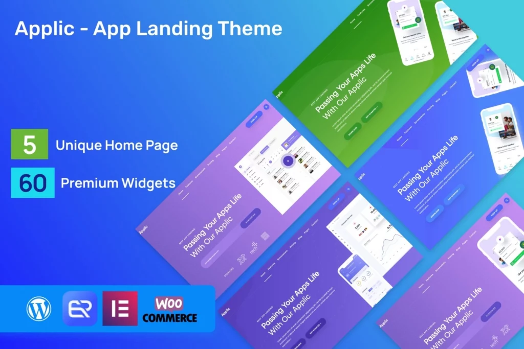 Applic – App Landing WordPress Theme 1.4.0