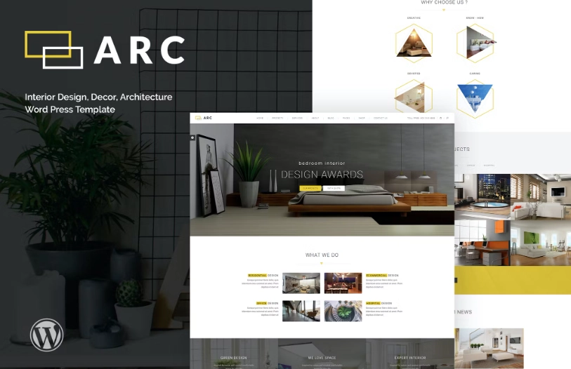 Arc Interior Design, Decor, Architecture Wordpre 1.4.2