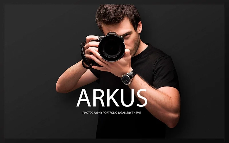 Arkus Photography Portfolio & Gallery Wordpress Theme 1.1