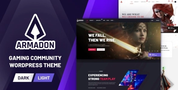 Armadon Gaming Community Wordpress Theme 1.1.0