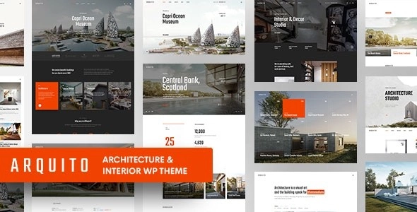 Arquito 3d Architecture & Interior Wordpress Theme 1.0.0