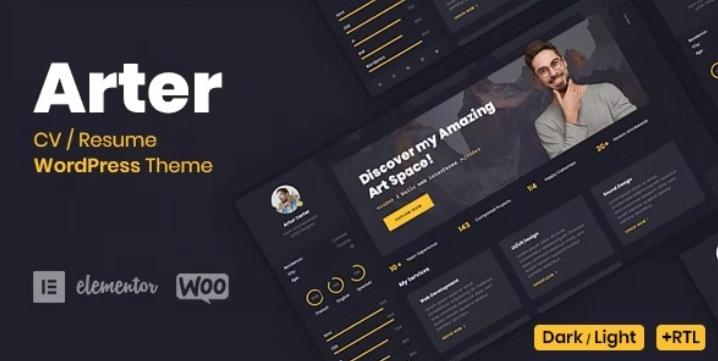 Arter Resume Wordpress Theme 1.5.4