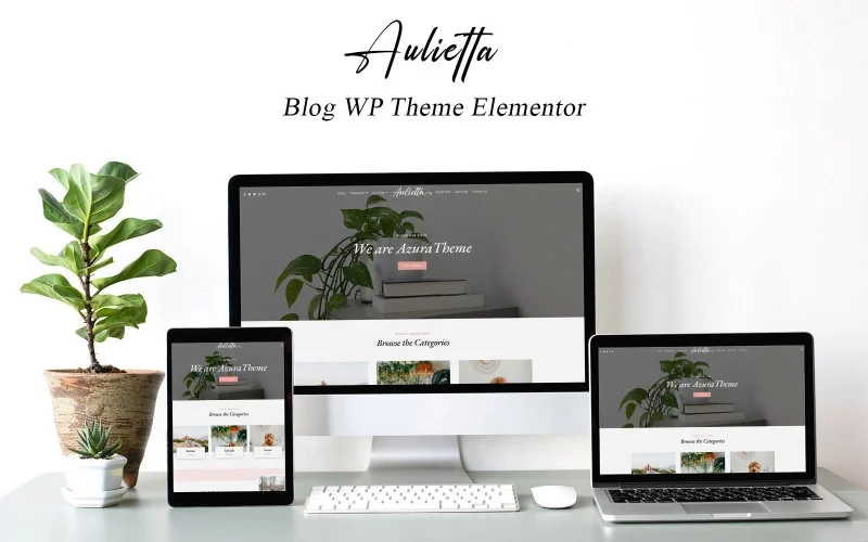 Aulietta Blog Wp Theme Elementor Wordpress Theme 1.0.4