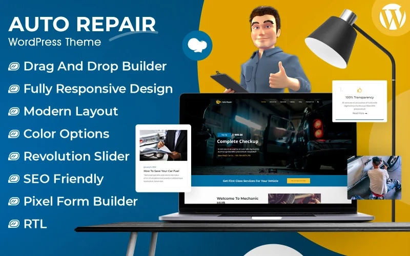 Auto Repair Wordpress Theme 1.0.0