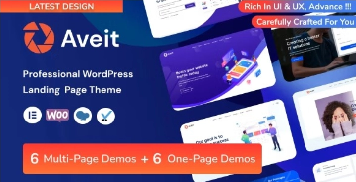 Aveit – Business Landing Page 3.0.3