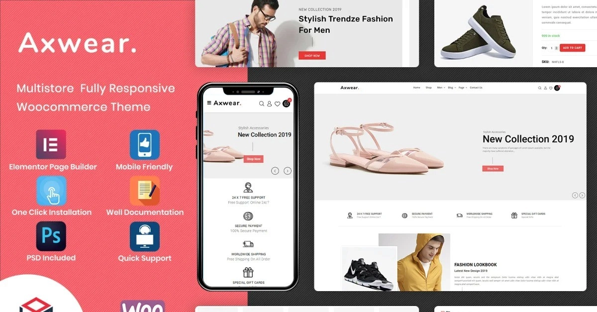 Axwear Fashion Multipurpose Woocommerce Theme 1.0