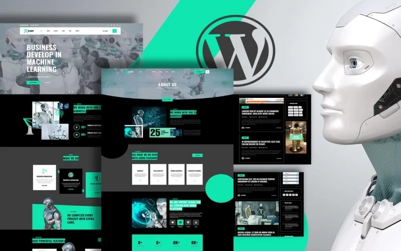 Azary Robot And Ai Wordpress Theme 1.0.0