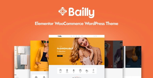 Bailly Elementor Woocommerce Wordpress Theme 1.0.1