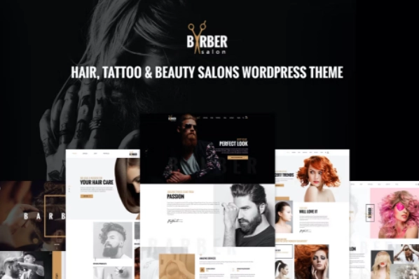 Barber Hair, Tattoo & Beauty Salons Wp Theme 1.3.2