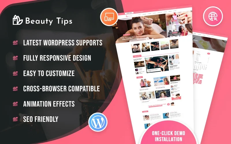 Beauty Tips Blog Wordpress Theme 1.0.0
