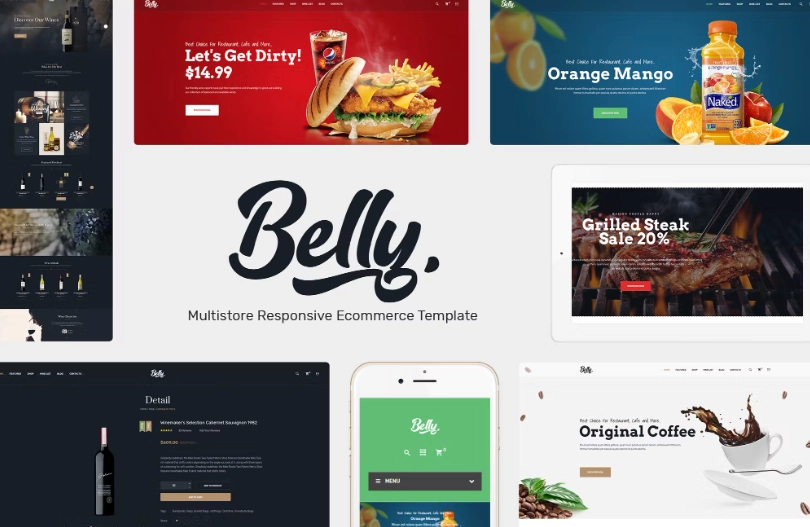 Belly Multipurpose Theme Woocommerce Wordpress 1.1.0