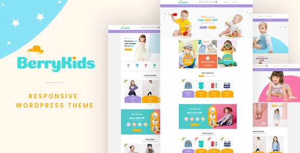 Berrykid Baby Store Woocommerce Wordpress Theme 3.5.1