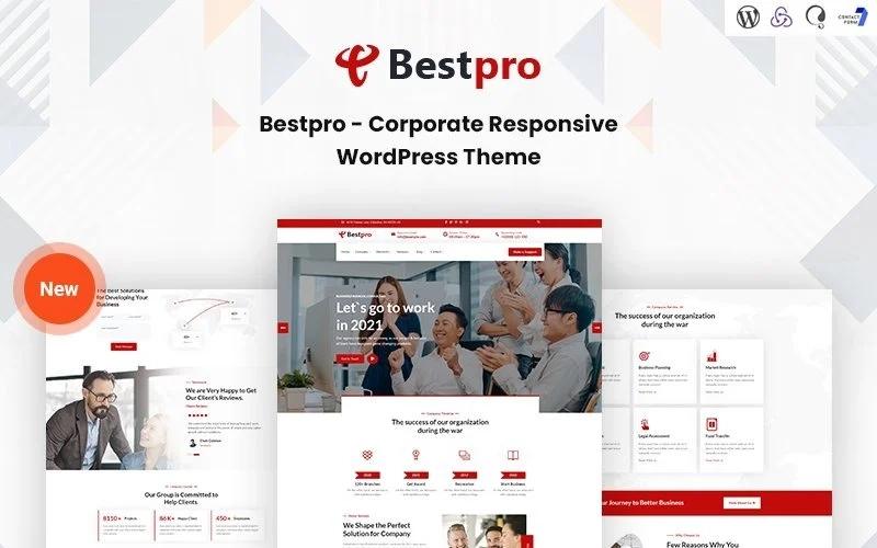 Bestpro Corporate Responsive Wordpress Theme 1.0.0