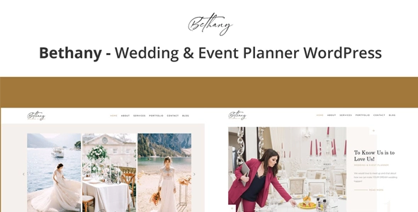 Bethany Wedding & Event Planner Wordpress 1.0.0