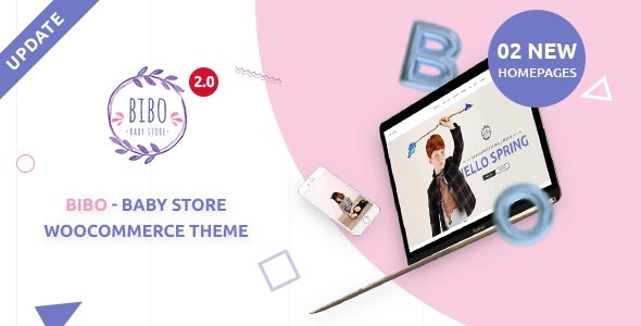 Bibo Baby Store & Kids Shop Woocommerce Wordpress Theme 2.3.3