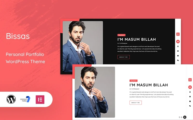 Bissas Personal Portfolio Wordpress Theme 1.0.0