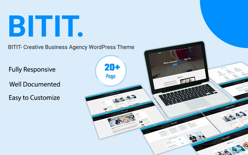 Bitit Creative Business Agency Elementor Wordpress Theme 1.0