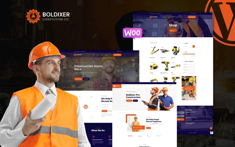 Boldixer Construction Multipurpose Wordpress Theme 1.0.0