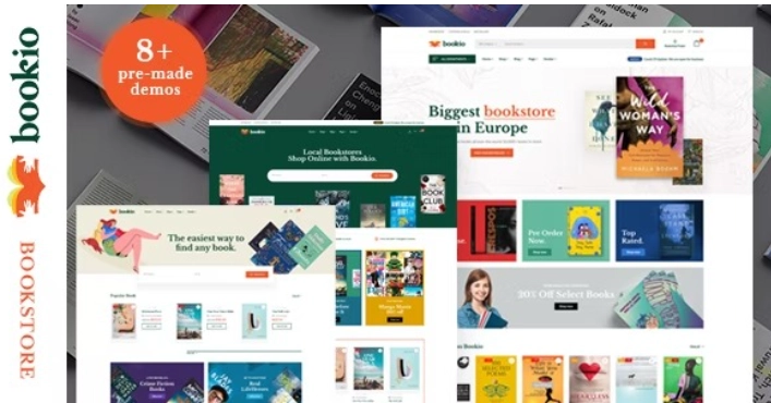 Bookio – Book Store Woocommerce Wordpress Theme 1.0.7